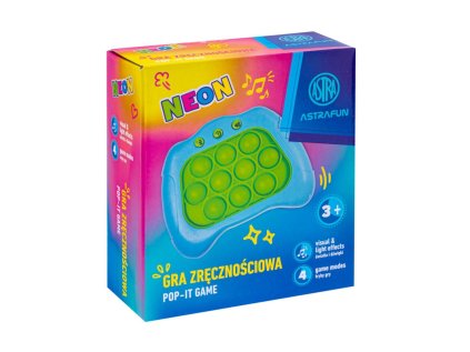 sensory toy pop it astrafun neon 1 pc box no batteries 714024902