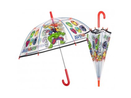 detsky automaticky dazdnik perletti kids avengers transparent 75283