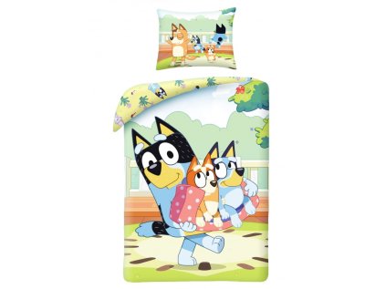 bavlnene obliecky halantex bluey 140 20070 90 by0013