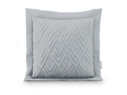 ameliahome dekoracny vankus ophelia 45x45cm ocelova siva