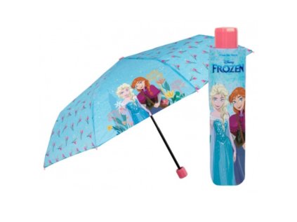 dievcensky skladaci dazdnik disney frozen blue 50256