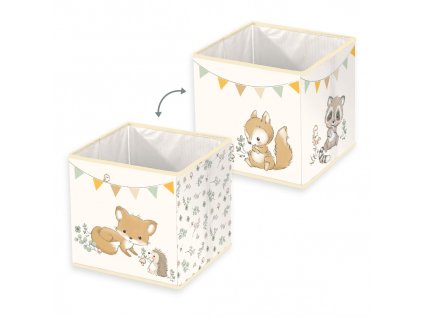 detsky ulozny box herding lesni priatelia skladaci 303030 cm
