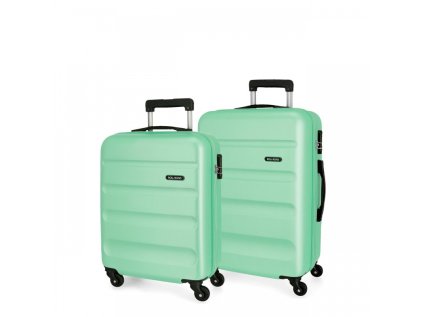 roll road flex turquesa sada abs cestovnych kufrov 55 65cm 584956b