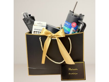 luxusny darcekovy set black elegance quokka monami premium