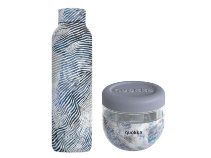 vyhodny set quokka zen nadoba na jedlo a nerezova termo flasa 630ml