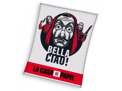 flisova deka 150 200cm money heist la casa de papel lcdp211023