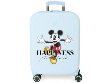 abs cestovny kufor mickey mouse happines turquesa 55x40x20cm 37l 3669121 small