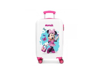 luxusny detsky abs cestovny kufor minnie mouse good mood 55x34x20cm 4641462