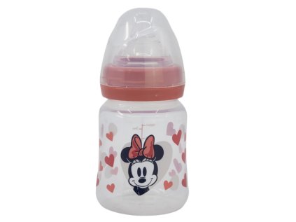 dojcenska flasa minnie mouse s antikolikovym systemom 150ml 10701