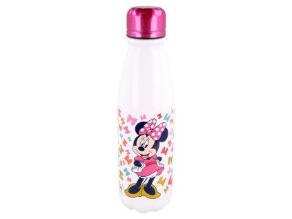 detska hlinikova flasa na pitie minnie mouse 600ml 51140