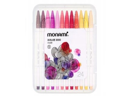 sada farebnych popisovacov monami plus pen 3000 04mm 24 farieb