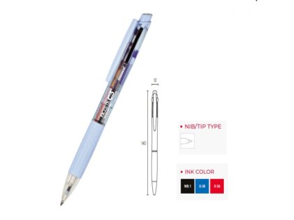 viacfarebne gulockove pero 3v1 monami fx zeta c3 038mm