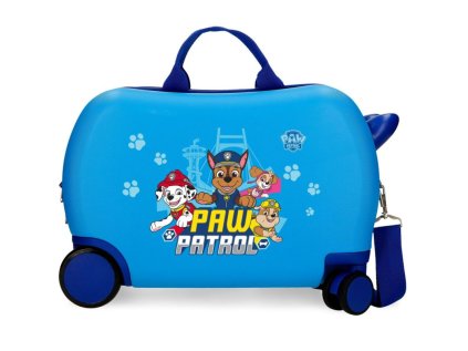 detsky cestovny kufor odrazadlo paw patrol always heroic 25l 4711021