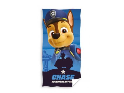 bavlnena osuska 70 140cm carbotex paw patrol chase paw235115