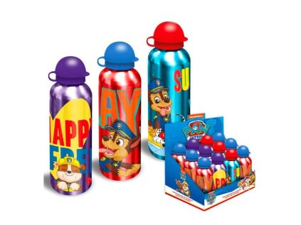 hlinikova flasa na pitie paw patrol modra 500ml cd210a