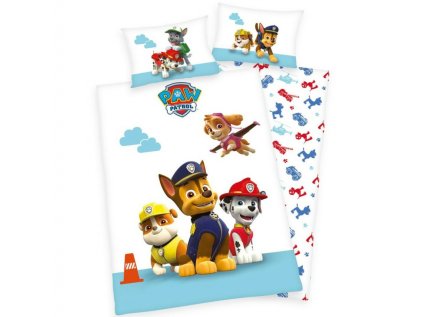 detske flanelove obliecky do postielky herding labkova patrola 100 13540 60