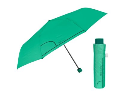 elegantny skladaci dazdnik perletti time colorino zeleny 26353