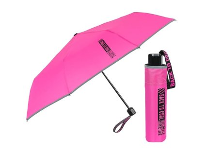 detsky reflexny dazdnik perletti cool kids back to cool ruzovy 15657