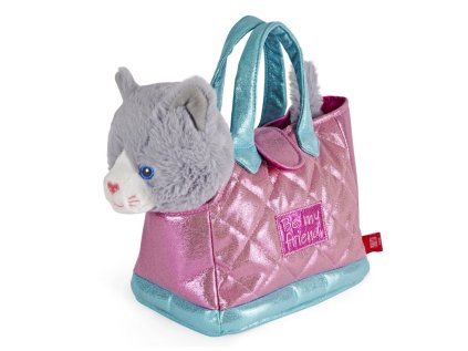 kabelka s odnimatelnou plysovou mackou perletti toys 13086