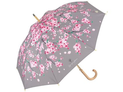 elegantny damsky dazdnik perletti green fiore di pesco 19155