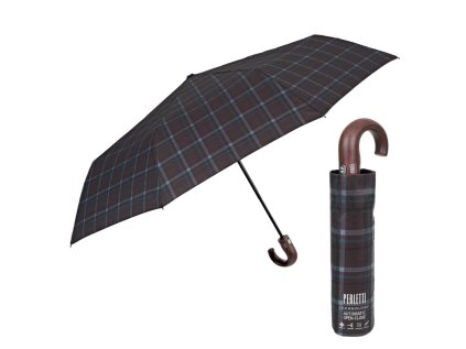 pansky plnoautomaticky dazdnik perletti technology hnedy 21792