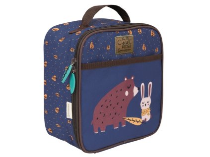 detsky termo box na desiatu perletti green bear rabbit 14405