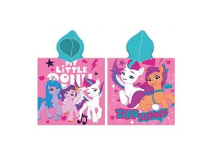 bavlnene ponco 55 110cm carbotex my little pony mlp235020