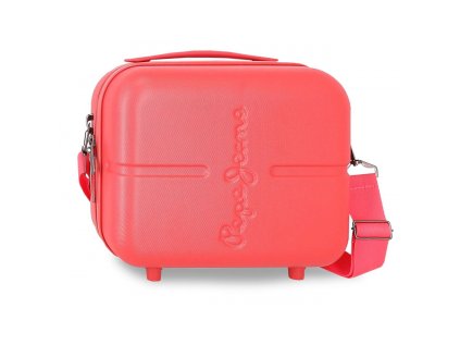 pepe jeans highlight coral cestovny kozmeticky kufrik 21x29x15cm 768392d
