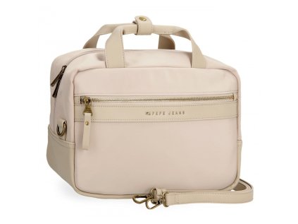 pepe jeans morgan beige taska na rameno 7924733