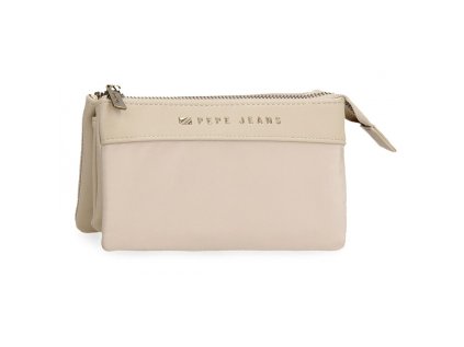 pepe jeans morgan beige trojkomorova penazenka 7924333