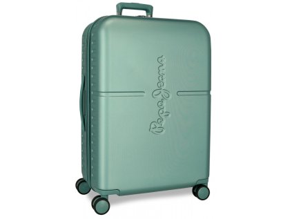 pepe jeans highlight verde cestovny kufor 70x48x28cm 79l 768922b medium exp