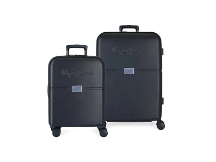 sada luxusnych abs cestovnych kufrov 70cm 55cm pepe jeans accent marino 7699532
