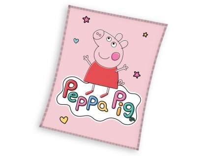 mikroplysova deka 110 140cm peppa pig pp224051