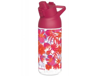 quokka swift flasa na napoje red flowers 785ml 40197