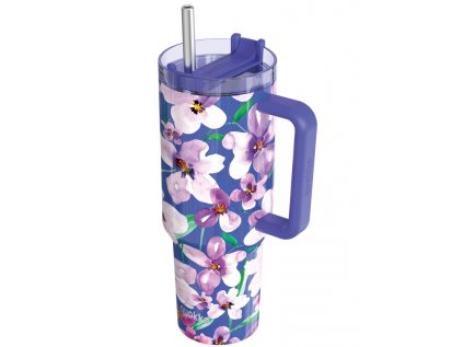 quokka stream nerezovy xl termo pohar flower dusk 1200ml 40042
