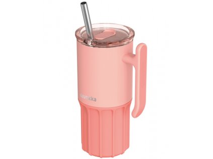 quokka umi nerezovy termopohar peachy pink 720ml 40093