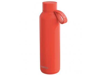 quokka solid nerezova flasa termoska s putkom orange 630ml 40177