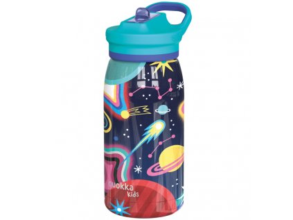 quokka kids pop nerezova flasa termoska so slamkou space 445ml 40250