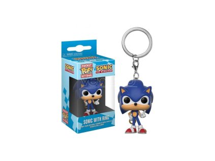 privesok na kluce funko pop jezko sonic 4cm
