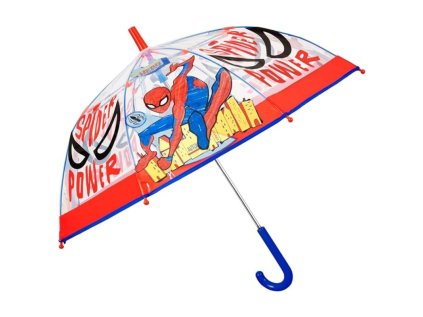 detsky dazdnik perletti kids spiderman transparent 75338