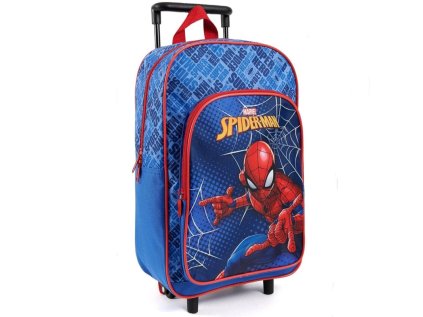 detsky batoh na kolieskach perletti kids spiderman 13244
