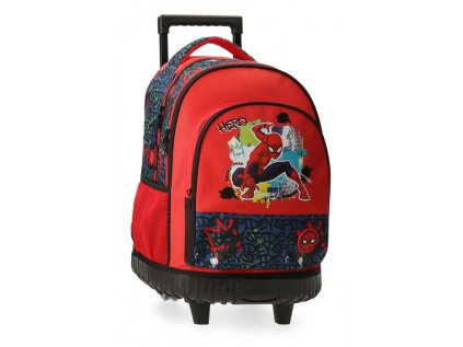 skolsky batoh na kolieskach spiderman urban 30l 2932921