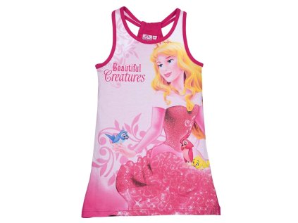 ŠATY PRINCEZNY oe 1042 malinové (Velikost 104)