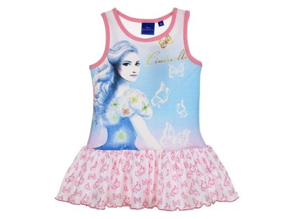 ŠATY POPELKA oe 1748 růžové (Velikost 3)