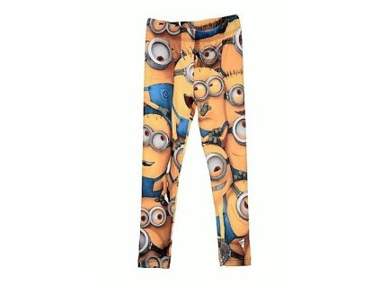 SET 3 KS LEGÍNY MIMONI ph 1302 žluté multi (Velikost 3-4, 5-6, 7-8)