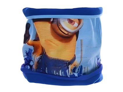 NÁKRČNÍK MIMONI ph 4334 modrý (Velikost uni)