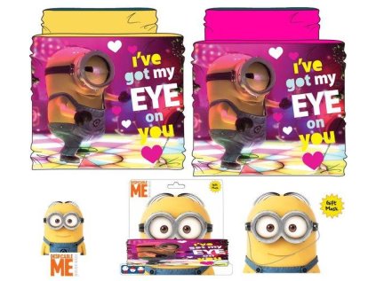 SET 6 KS NÁKRČNÍK MIMONI d. ph 4476 (Velikost 3x malinový, 3x žlutý)