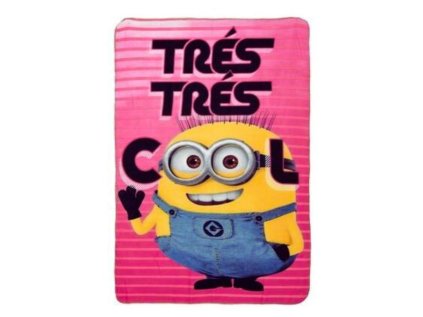 FLÍSOVÁ DEKA MIMONI ph 4513 proužek Tres (Velikost uni)