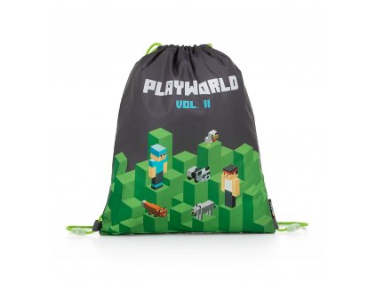Karton P+P Sáček na cvičky Playworld Minecraft 8-50723