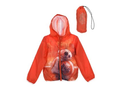 ŠUSŤÁKOVÁ BUNDA STAR WARS dqe 1268 oranžová (Velikost 4)